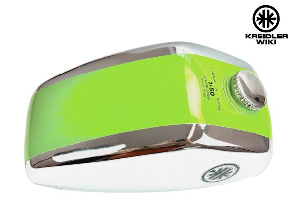 Benzinetank chrome/golfgroen 335.08.88/87